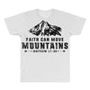 Faith Can Move Mountains All Over Men's T-shirt