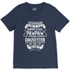 Super Cool Papaw Of A Freaking Awesome Daughter V-Neck Tee