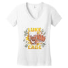 break the wall Women's V-Neck T-Shirt