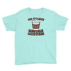 no talkie before coffee! Youth Tee