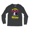 my pitbull is a sweetheart Long Sleeve Shirts