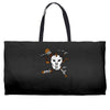 masked chaos Weekender Totes