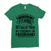 There Aren't  Many Things I Love More Than Fishing Ladies Fitted T-Shirt