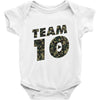 team 10 Baby Onesie