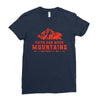 Faith Can Move Mountains Ladies Fitted T-Shirt