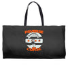 reverse the curse Weekender Totes