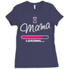 mama loading Ladies Fitted T-Shirt