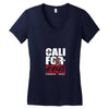cali foreva Women's V-Neck T-Shirt