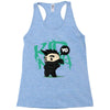 mo hawk ninja Racerback Tank