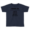 February Girl Toddler T-shirt