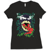 venom splatter Ladies Fitted T-Shirt