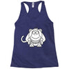 no you are not cool Racerback Tank