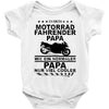 motorrad papa Baby Onesie