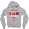 Have No Fear Uncle Is Here Zipper Hoodie
