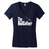 the rodfather! Women's V-Neck T-Shirt