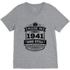 Made In 1941 And Still Awesome V-Neck Tee