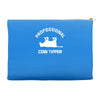 pro cow tipper tipping funny Accessory Pouches
