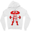 train to beat all might Zipper Hoodie