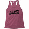 Avengers Silhouette Racerback Tank
