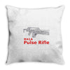 m41a puse rifle Throw Pillow