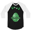 Preggosaurus Funny 3/4 Sleeve Shirt