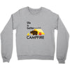 life is better around the campfire Crewneck Sweatshirt