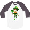 DABBİNG LEPRECHAUN 3/4 Sleeve Shirt