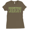 question reality Ladies Fitted T-Shirt