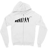 evolution of a fisherman angler mens fishing t shirt Zipper Hoodie