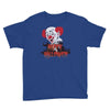 happy halloween clown Youth Tee