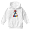 run, mario run Youth Hoodie