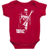 funny darth vader heavy metal i find your lack star wars Baby Bodysuit