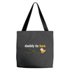 Daddy to Bee Baby Girl Tote Bags