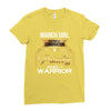 march  girl is a perfect combination of princess and warrior Ladies Fitted T-Shirt