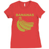bananas Ladies Fitted T-Shirt
