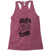 cootie shot (black) Racerback Tank