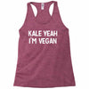kale yeah i'm vegan Racerback Tank
