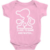 game and watch parody video game Baby Onesie