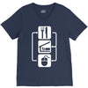 v2 eat sleep computer mouse V-Neck Tee