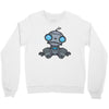 sad robot Crewneck Sweatshirt