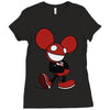 mickey mau5 Ladies Fitted T-Shirt