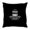 premium vintage 1957 classic perfectly aged limited edition Throw Pillow