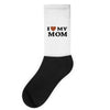 i love my mom Socks