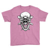 butter skull black Youth Tee