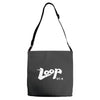 the loop where chicago rocks fm 97.9 Adjustable Strap Totes