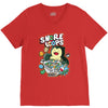 snore loops V-Neck Tee