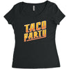 taco party Women's Triblend Scoop T-shirt