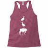 duck duck moose funny Racerback Tank