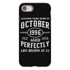 legends were born in october genuıne 1996 qualıty one kind of aged l iPhone 8