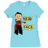 new face Ladies Fitted T-Shirt